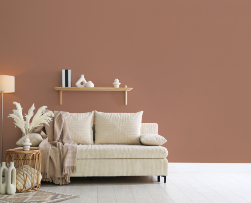 how to make a small room look bigger through painting